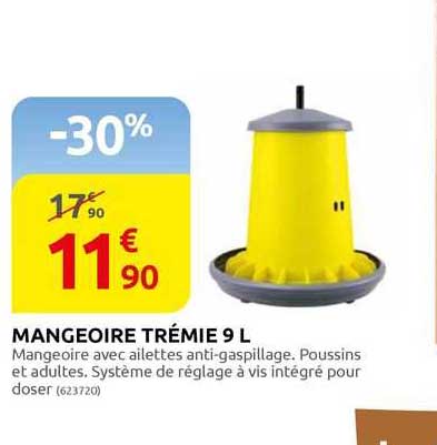 mangeoire trémie 9 l