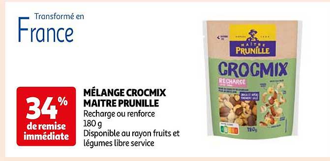 mélange crocmix maître prunille