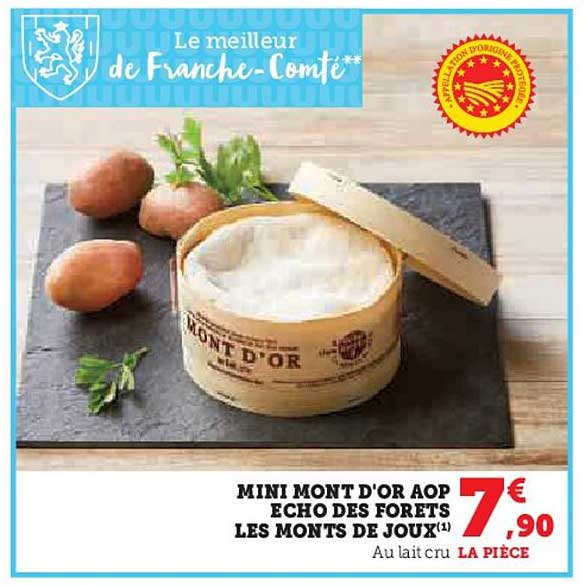 mini mont d'or aop écho des forets les monts de joux