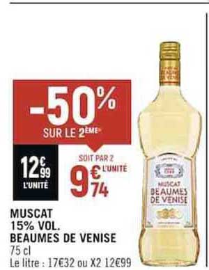 muscat 15% vol beaumes de venise