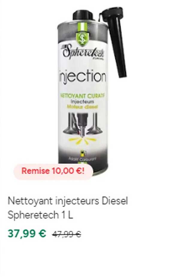nettoyant injecteurs diesel spheretech 1 l