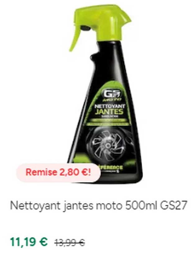nettoyant jantes moto 500ml gs27