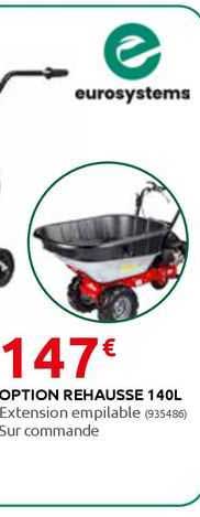 option rehausse 140 l