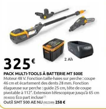 pack multi-tools à batterie mt 500e