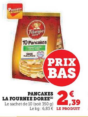 pancakes la fournée dorée