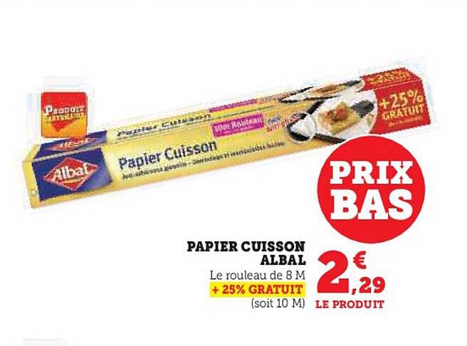 Papier Cuisson Albal