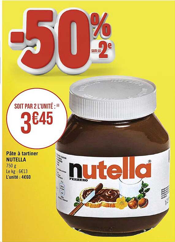 Pâte à Tartiner Nutella