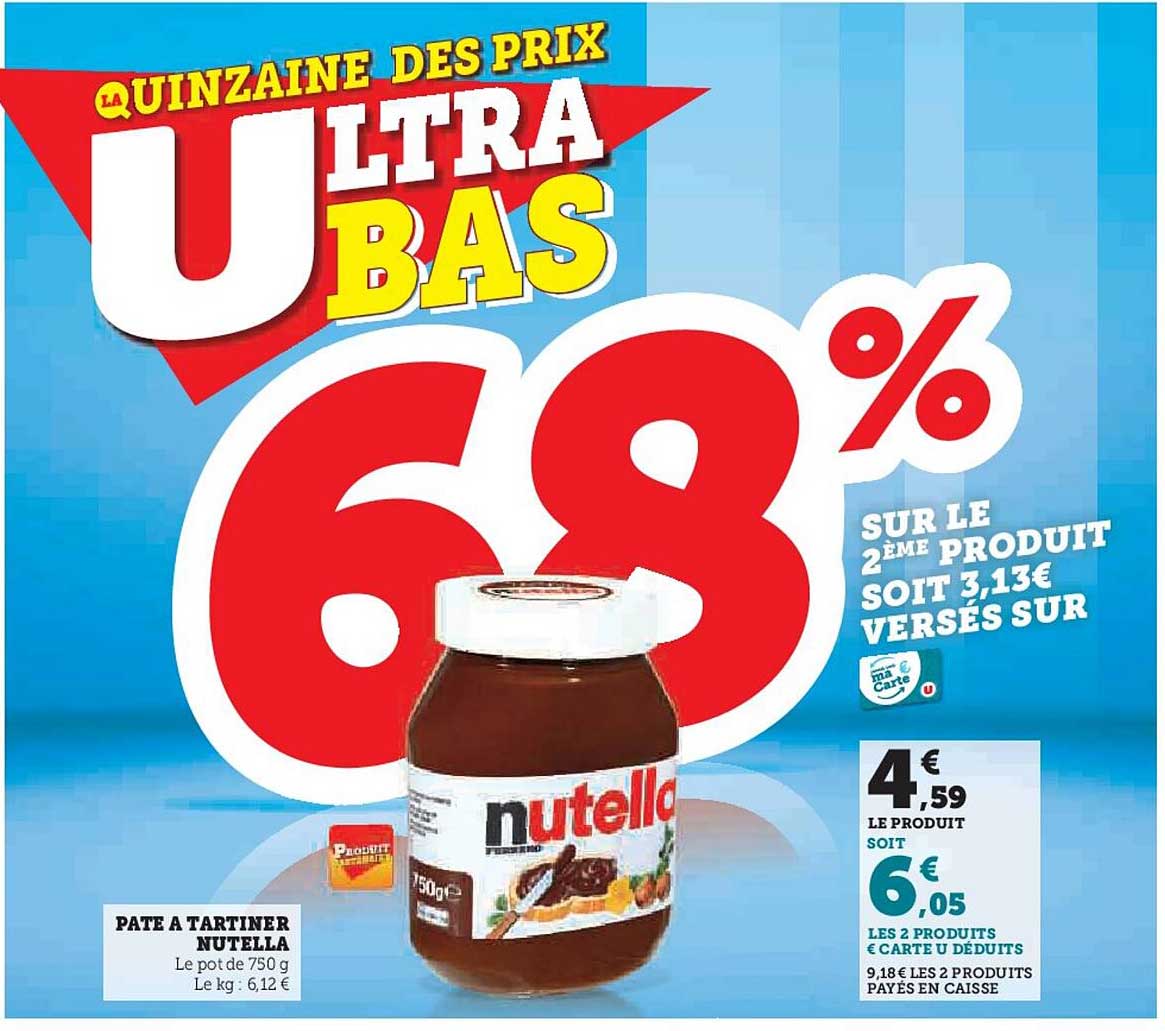 Pâte à Tartiner Nutella