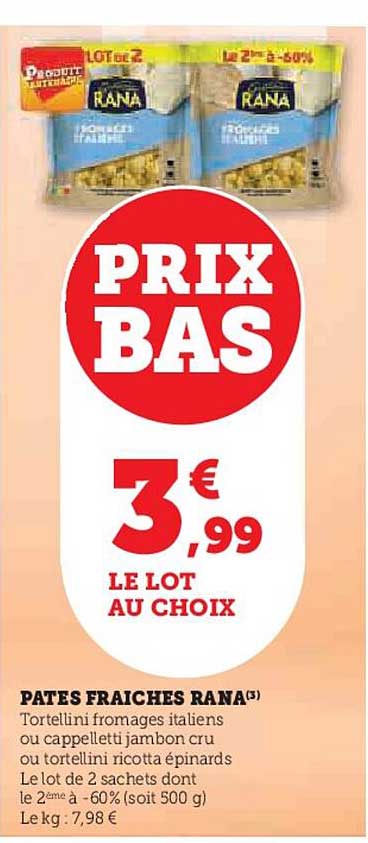 Pâtes Fraîches Rana