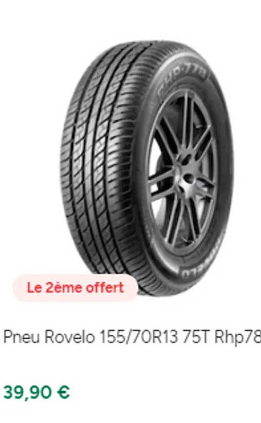 pneu rovelo 155/70r13 75t rhp78