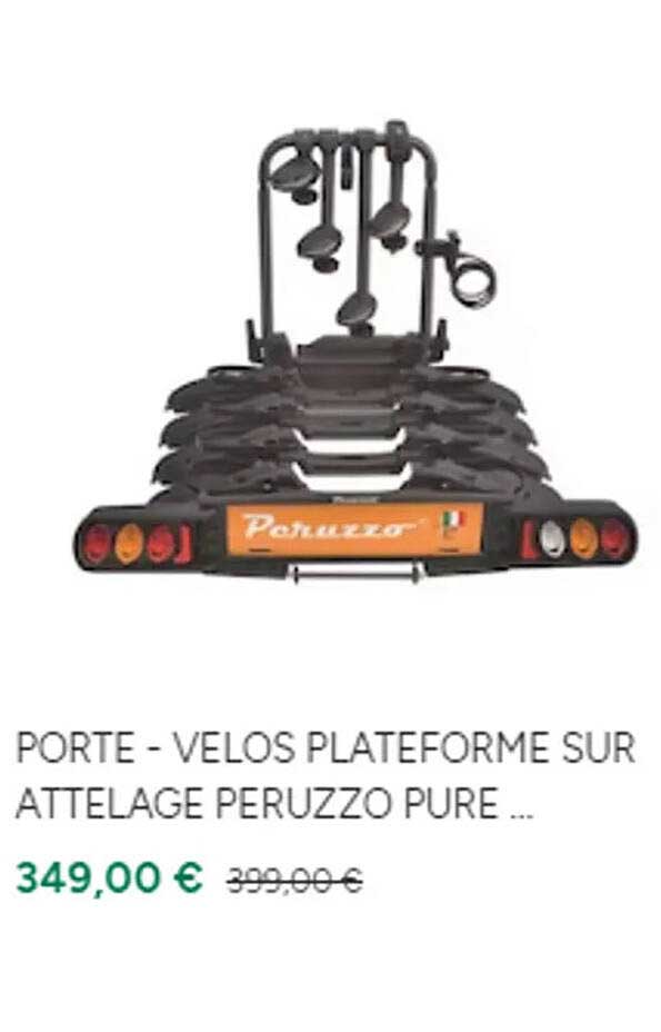 porte - velos plateforme sur attelage peruzzo pure...