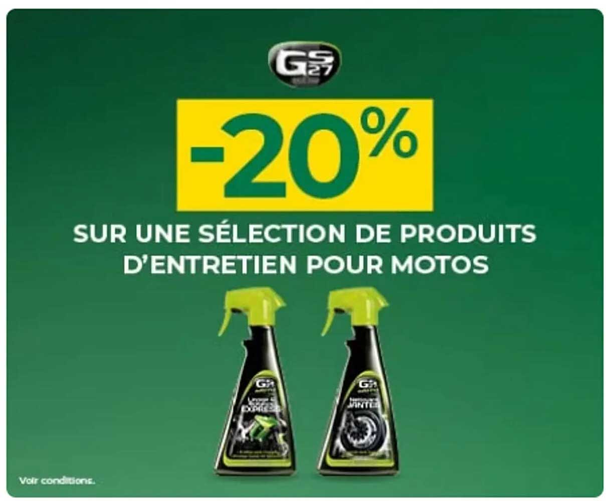 produits d'entretien pour motos