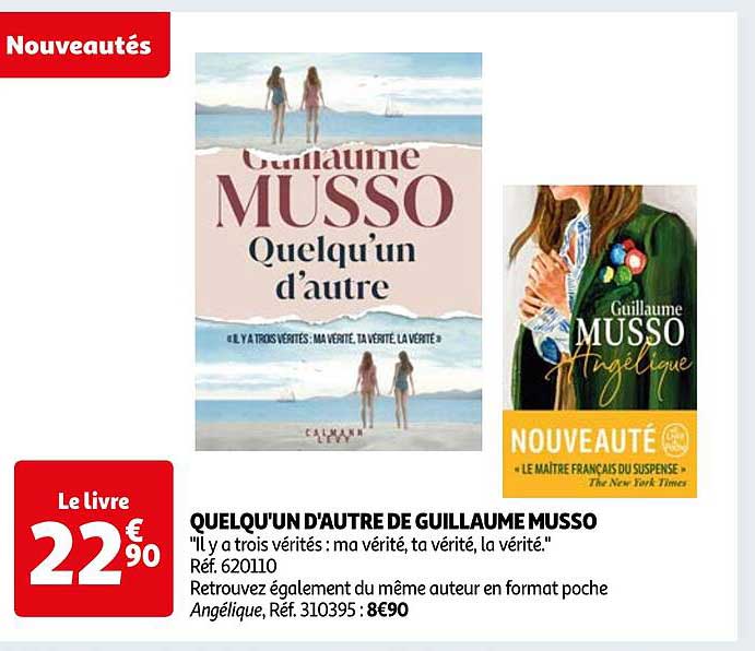 quelqu'un d'autre de guillaume musso