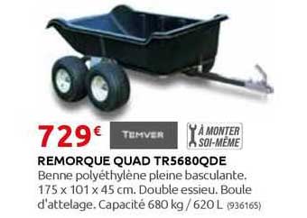 Remorque Quad Temver