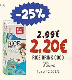 rice drink coco lima