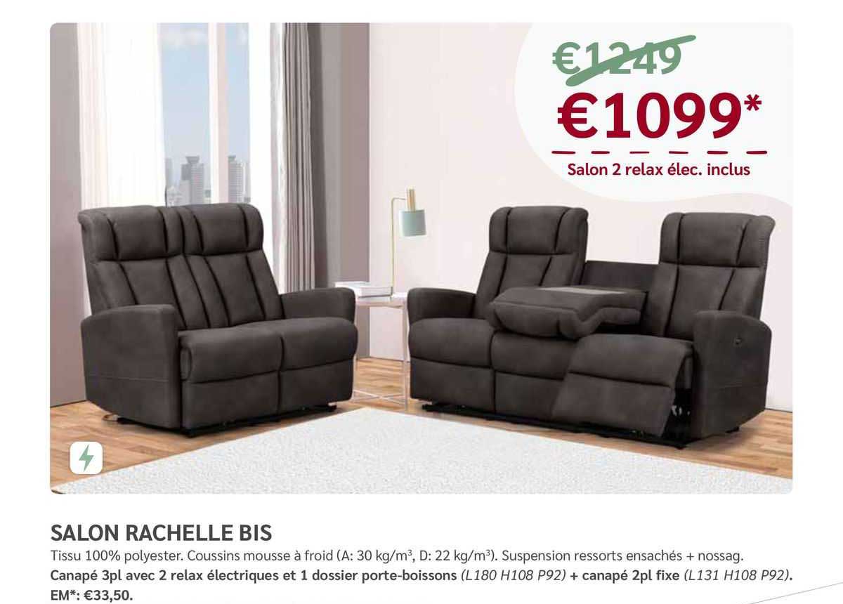 salon 2 relax élec. rachelle bis