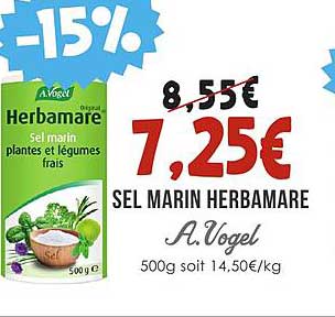 sel marin herbamare a. vogel