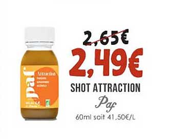 shot attraction paf