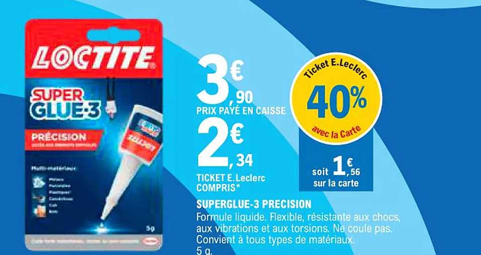 Superglue-3 Précision