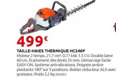 taille-haies thermique hc246p