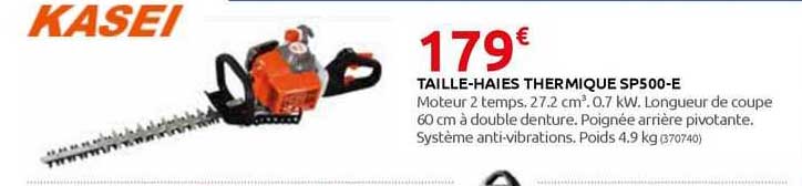 taille-haies thermique sp500-e kasei