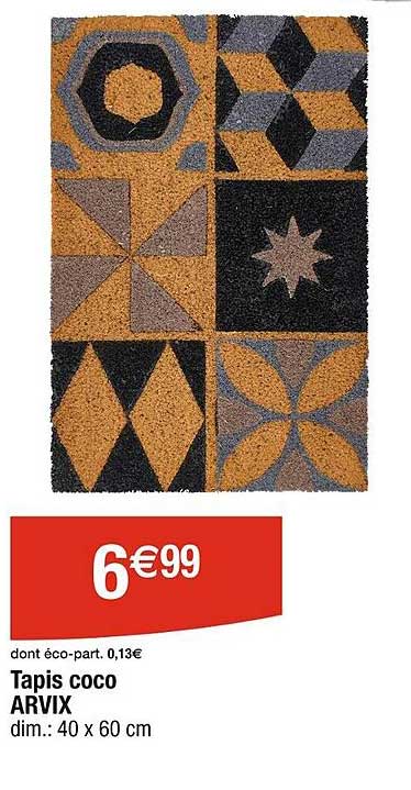 Tapis Coco Arvix
