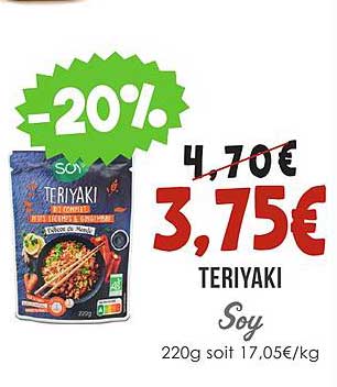 teriyaki soy