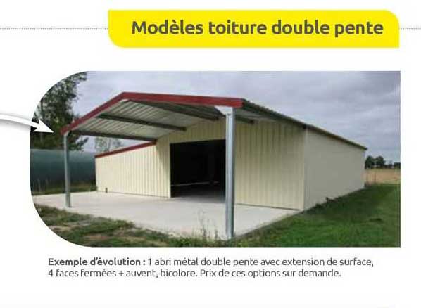toiture double pente