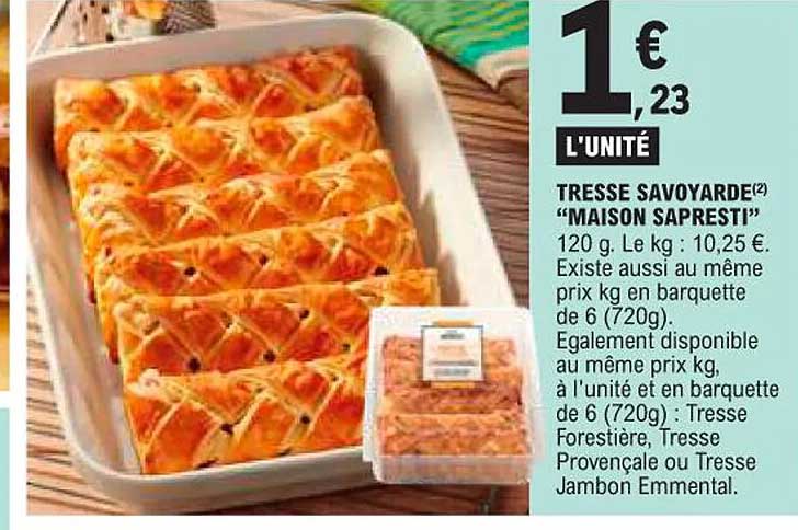 tresse savoyarde "maison sapresti"