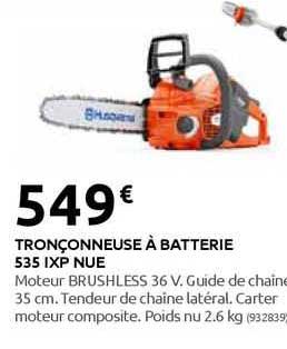 tronçonneuse à batterie 535 ixp nue