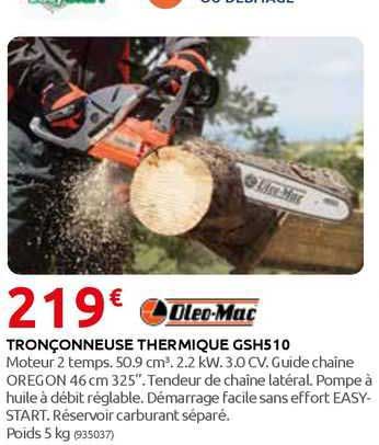Tronçonneuse Thermique Gsh510 Oleo-mac