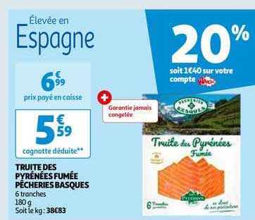 truite des pyrénées fumée pêcheries basquees