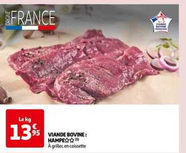 Viande Bovine: Hampe**