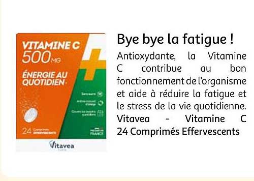 vitavea - vitamine c 24 comprimés effervescents