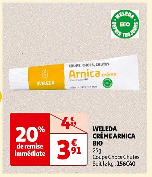 Weleda Crème Arnica Bio