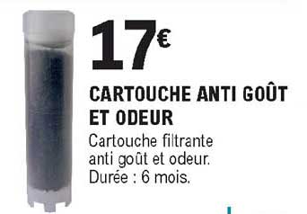 Cartouche Anti Goût Et Odeur