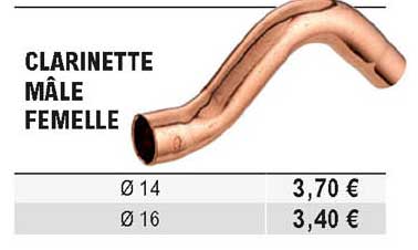clarinette mâle femelle
