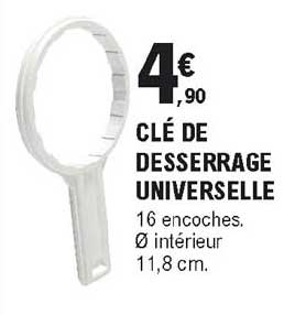 Clé De Desserrage Universelle