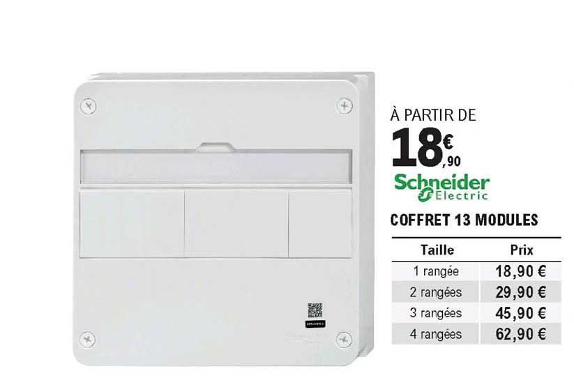 coffret 13 modules schneider electric