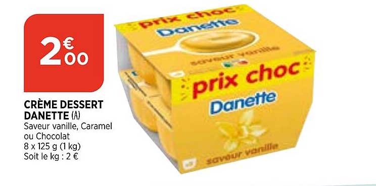Crème Dessert Danette