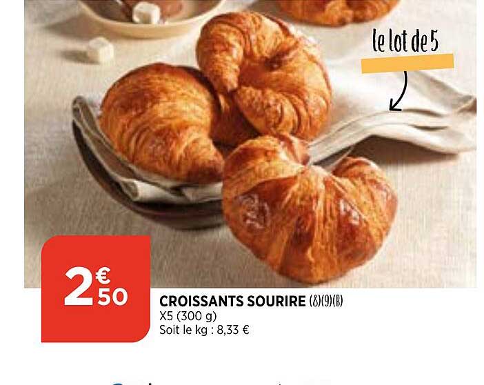 croissants sourire