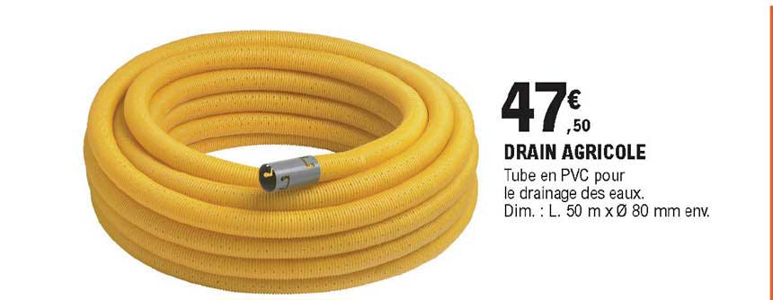 drain agricole