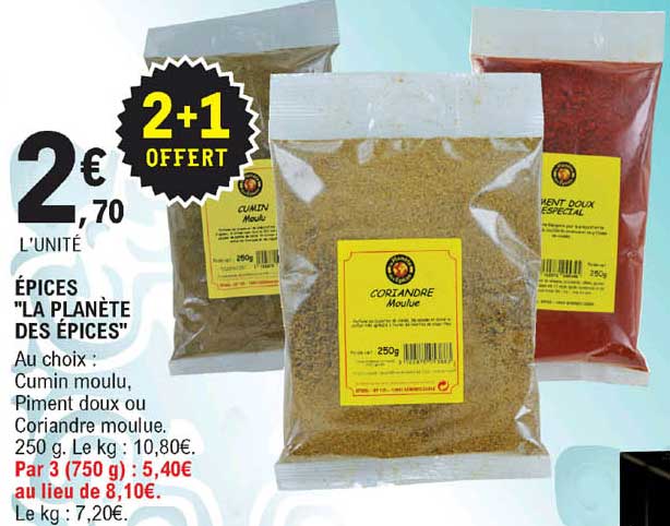 épices "la Planète Des épices"