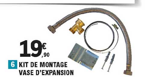 kit de montage vase d'expansion