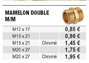 mamelon double m-m