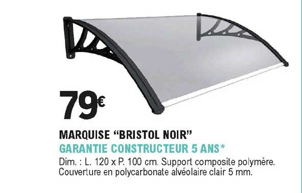 Marquise "bristol Noir"