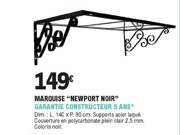 Marquise "newport Noir"