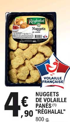 Nuggets De Volaille Panés "réghalal"