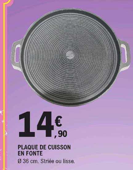 Plaque De Cuisson En Fonte