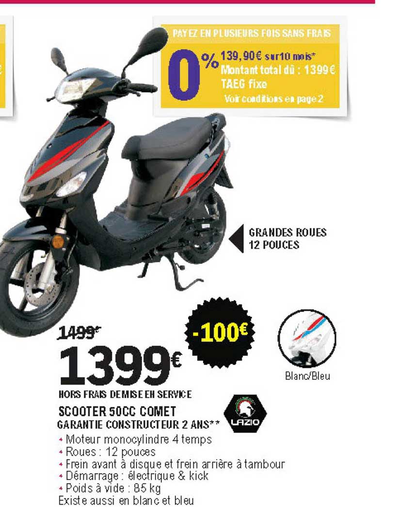 Scooter 50cc Comet